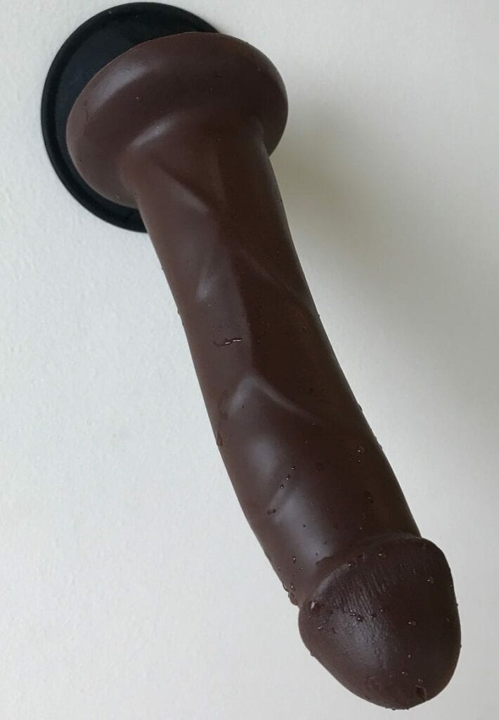 Cadet Vibrating with Tantus suction cup attachment