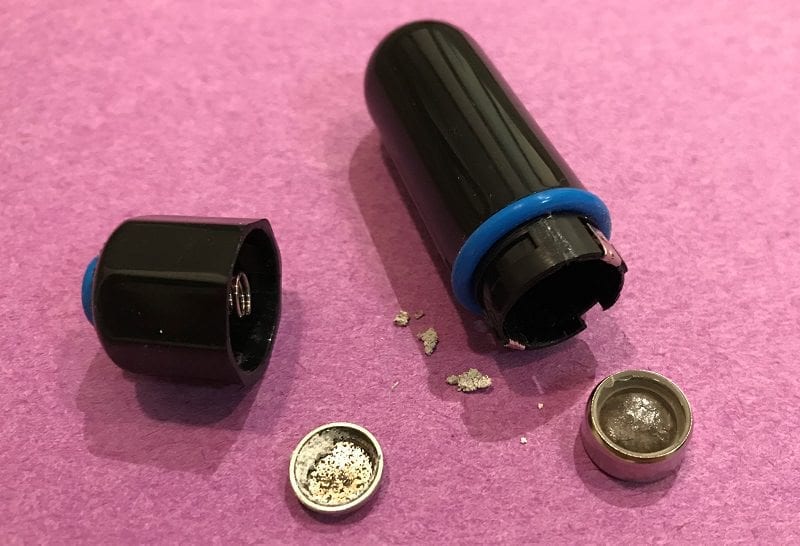 Doc Johnson Optimale Vibrating Cock Ring Bullet Vibe Battery Failed