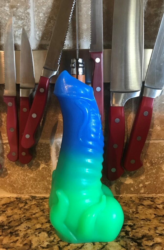 Pleasure Forge Illithid Dungeons Dragons fantasy dildo knives