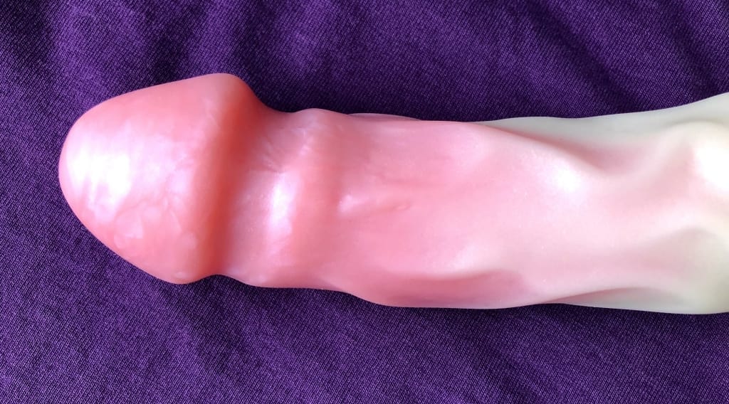Uberrime Splendid Gentleman Dual Density dildo pink head edit