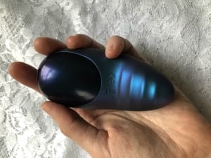 Lovehoney Desire Luxury Ribbed Clitoral Vibrator in palm