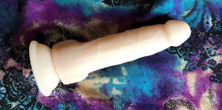 BMS Naked Addiction Dual Density Silicone Dildo featured Phallophile Reviews original