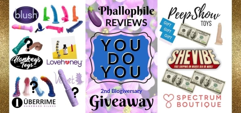 Phallophile Reviews Free Sex Toy Giveaway 2nd Blogiversary You Do You