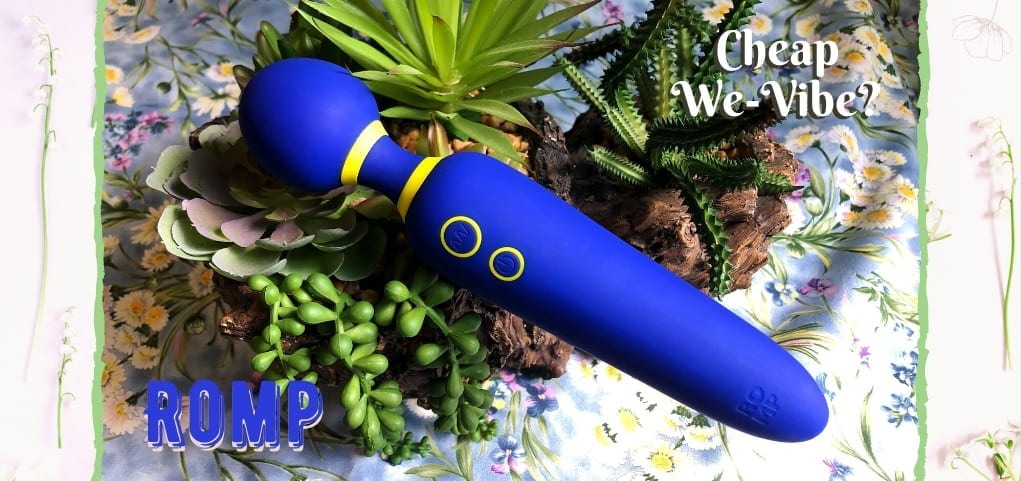 Romp Flip review wand vibrator by We-Vibe