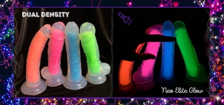 Glow in the Dark Dildo review Neo Elite featured