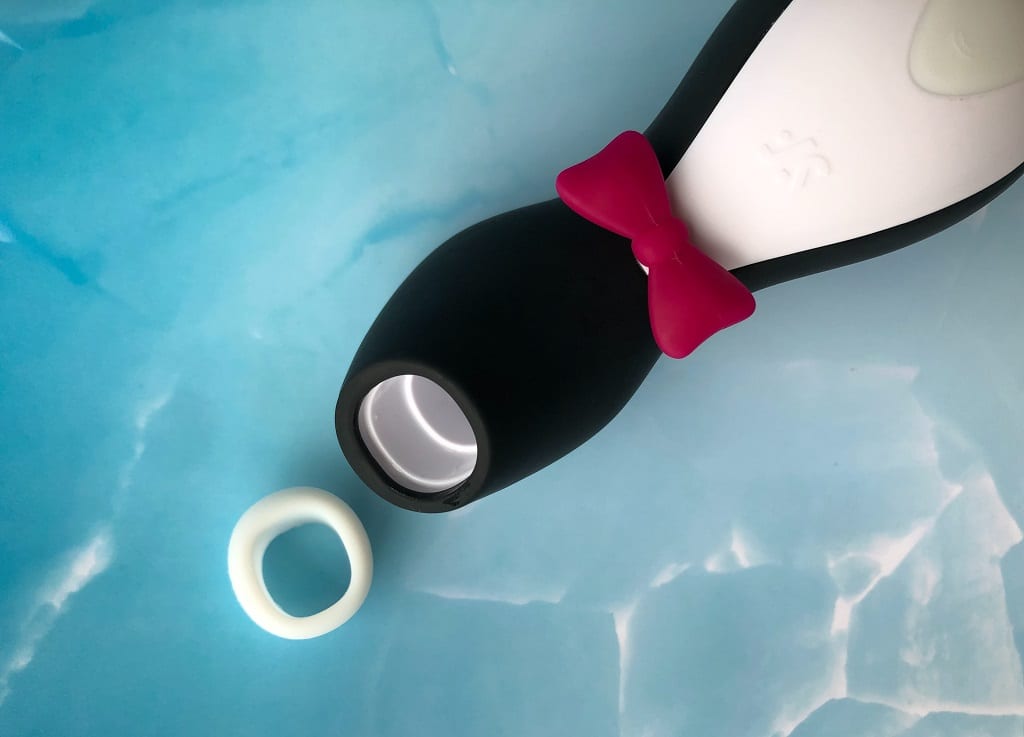Satisfyer Pro Penguin review silicone cap
