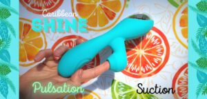 Alive Caribbean Shine review sucking vibrator with G-spot pulsation