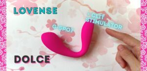 Lovense Dolce (Quake) review, flexible clitoral and G-spot stimulators app controlled sex toy