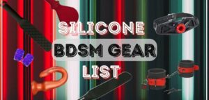Silicone BDSM sex toys guide