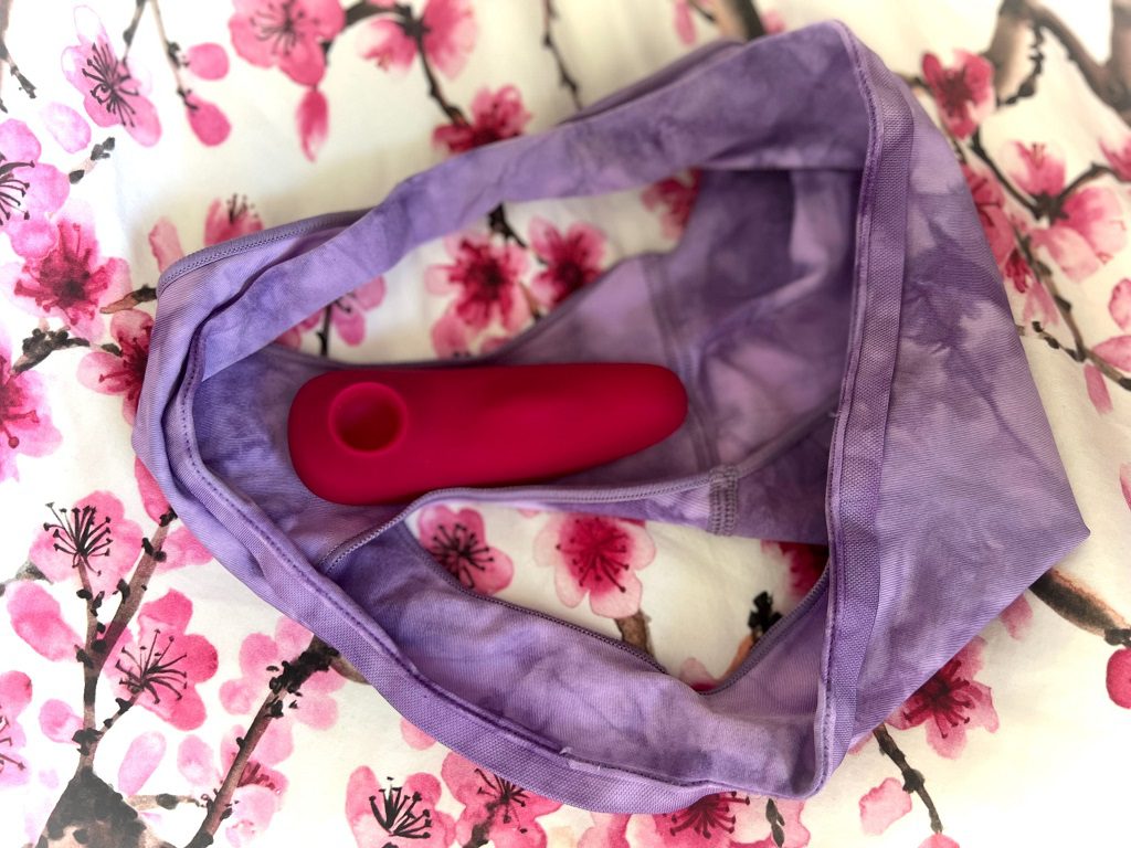 Maia Remi suction panty vibrator inside underwear