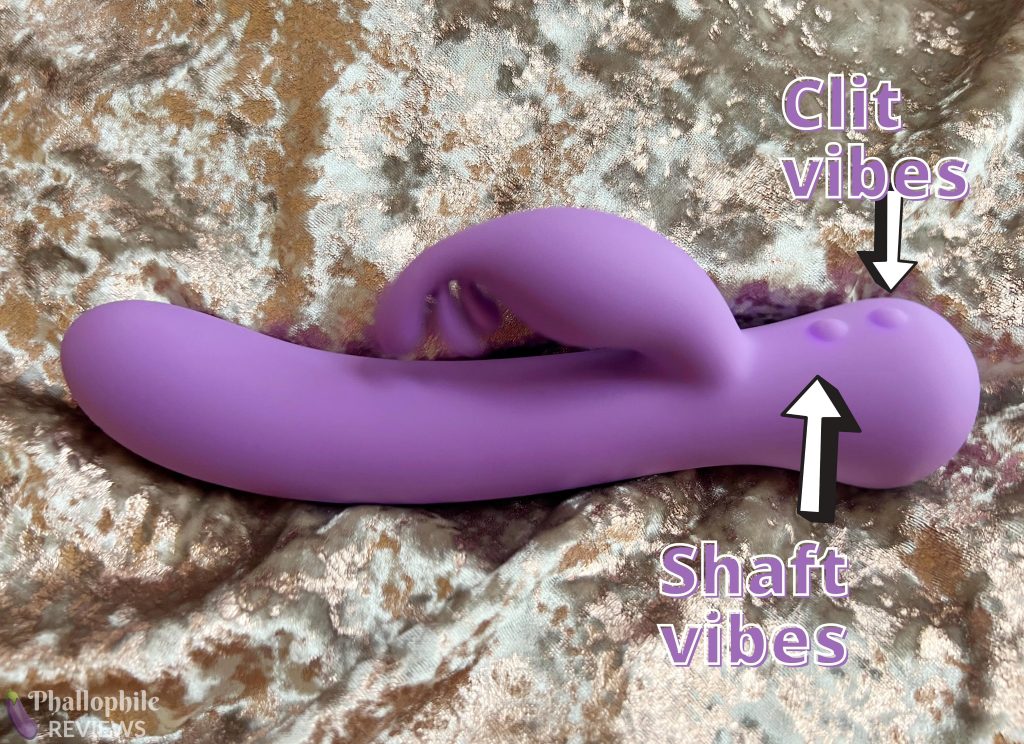 Empress Swan vibrator review - Increment speed how to control buttons