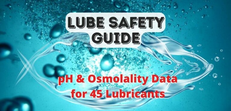 Lubricant Safety Guide pH Balance & Osmolality Data