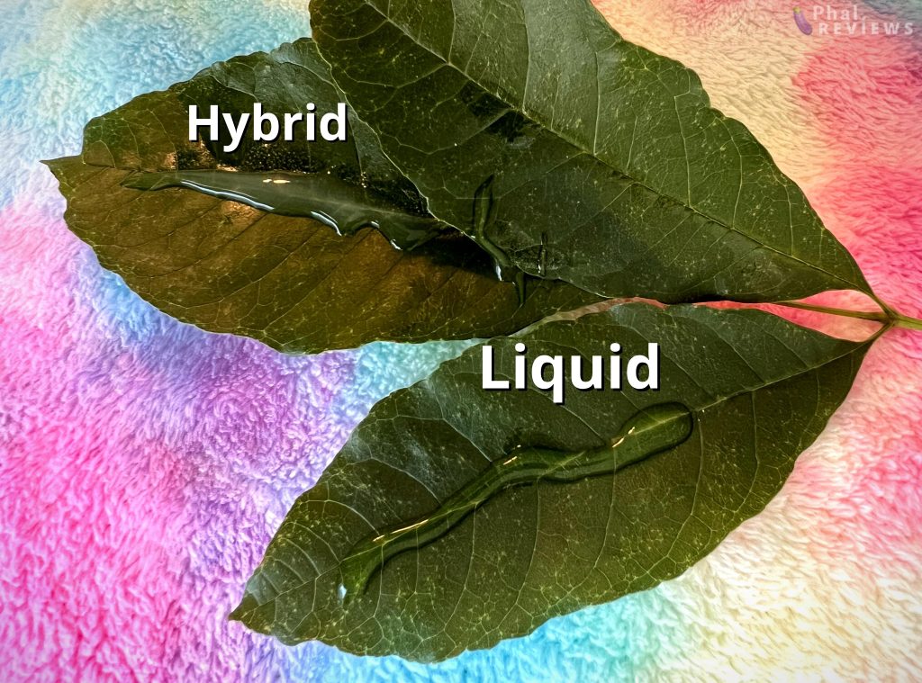 Good Clean Love Liquid vs Hybrid