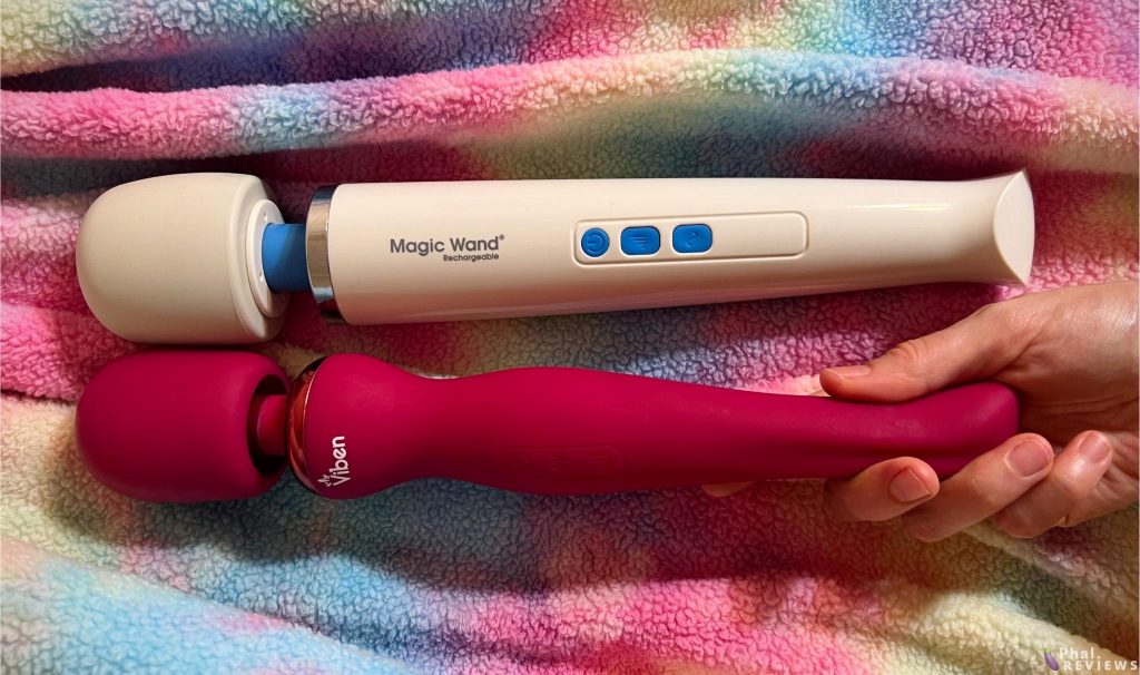 Hitachi Magic Wand Rechargeable vs. other wands Viben Sultry