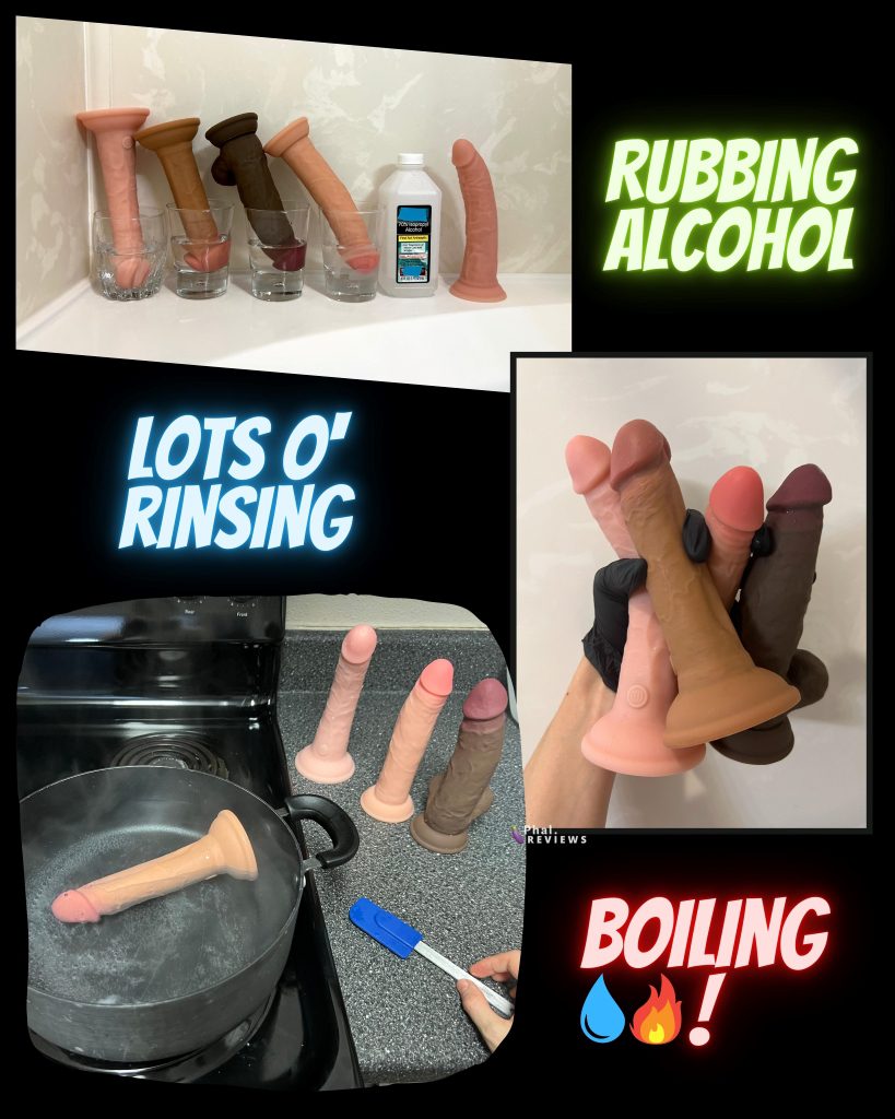 Silicone paint safety - Shaft dildos