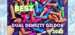 Dual-density dildo guide