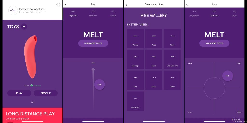 We-Connect app - WeVibe Melt