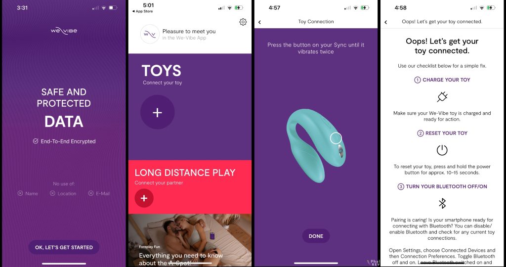 We-Connect app - for We-Vibe Sync 2