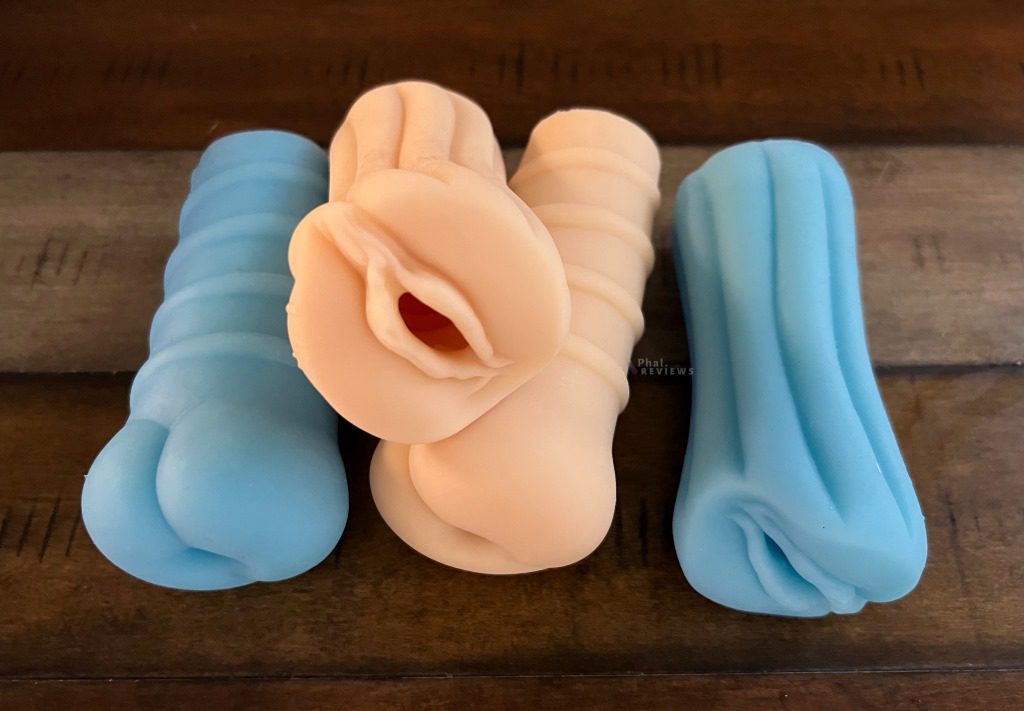 Yoni Stroker and Ass Silicone penis stroker toy by Peepshow Toys