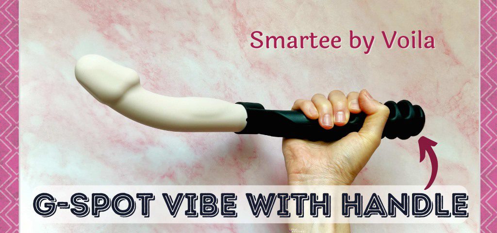 Smartee Vibrator dildo with handle vs. Capo steel dildo with handle review