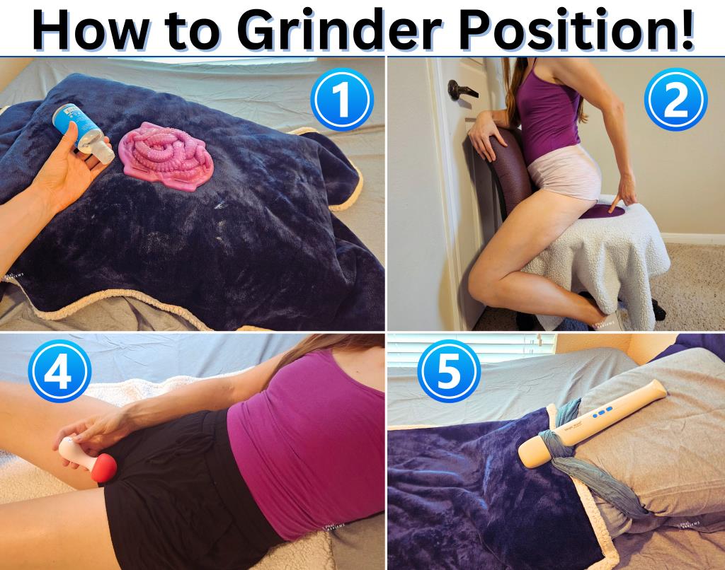 How to position grinding vibrator