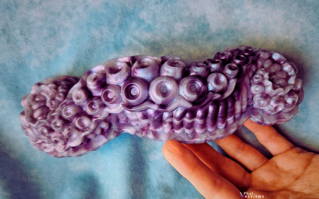 Strange Bedfellas tentacle grinder toy - handmade silicone