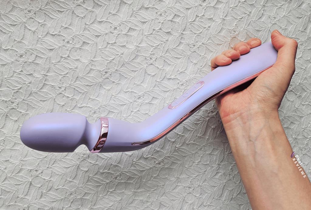 Wellness Eternal Wand vibrator review accessible angled handle