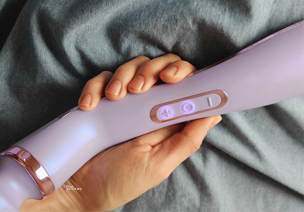 Wellness Eternal Wand vibrator review how to control