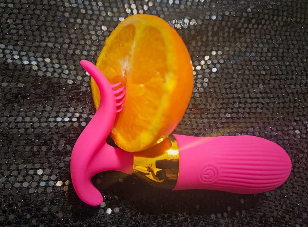 Beat Magic Tickler vagina plug with grinder base - teaser tongues