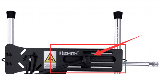 How to adjust stroke length of Hismith machine
