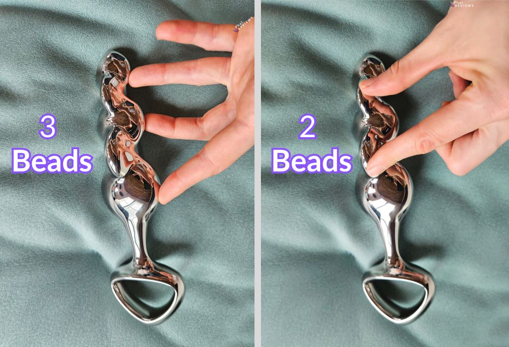 Njoy Disco dual sides - 3 Beads vs. 2 beads