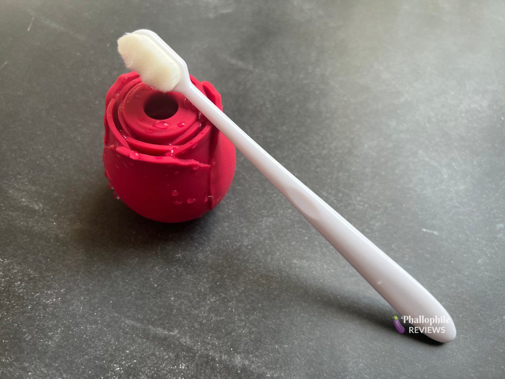 Rose vibrator how-to clean silicone petals