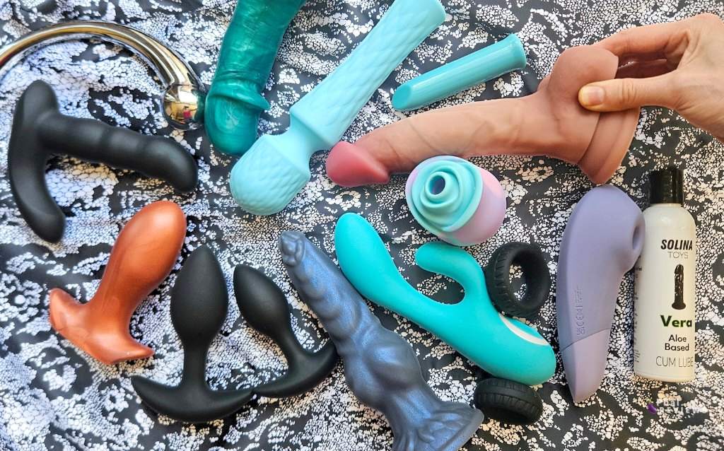 giant wand sex toy Purple Perfect Curve Multi Speed G-Spot Vibrator 7 Inch - Hott Love main image 1
