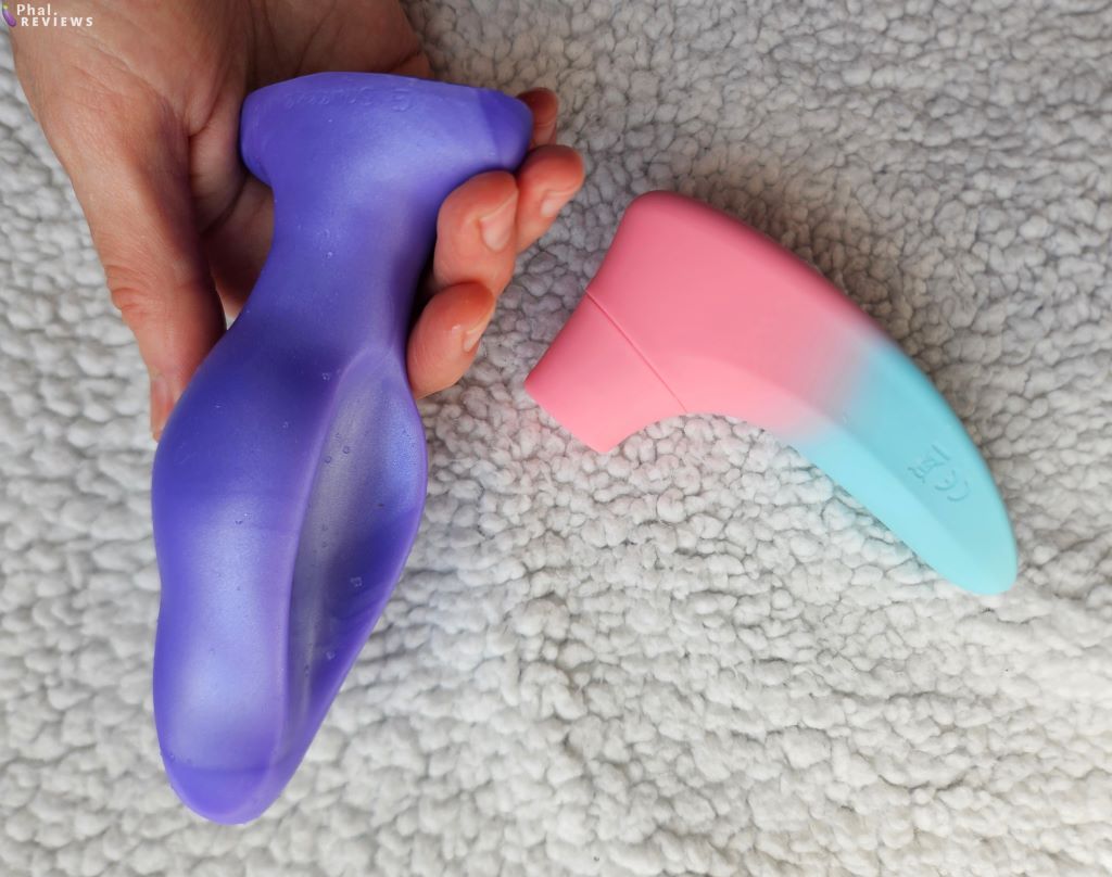 G-squeeze pussy plug with Lovense Tenera2