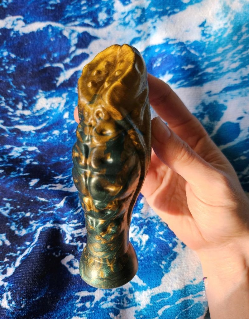 Galene tentacle plug's smooth suckers closeup