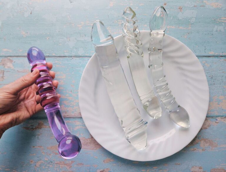 Glass dildos with handle top 4