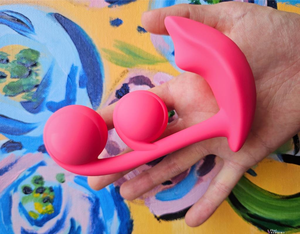 Honey Play Box Melody vibrator review 2 thumping balls vibrating vaginal plug