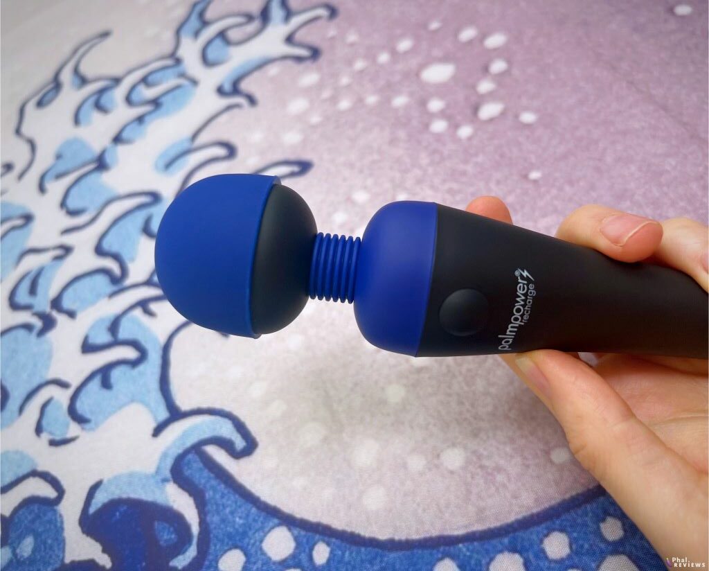 How to clean a wand vibrator, waterproof. PalmPower Recharge mini wand.