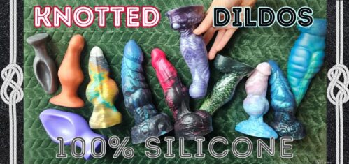 Knotted dildo guide