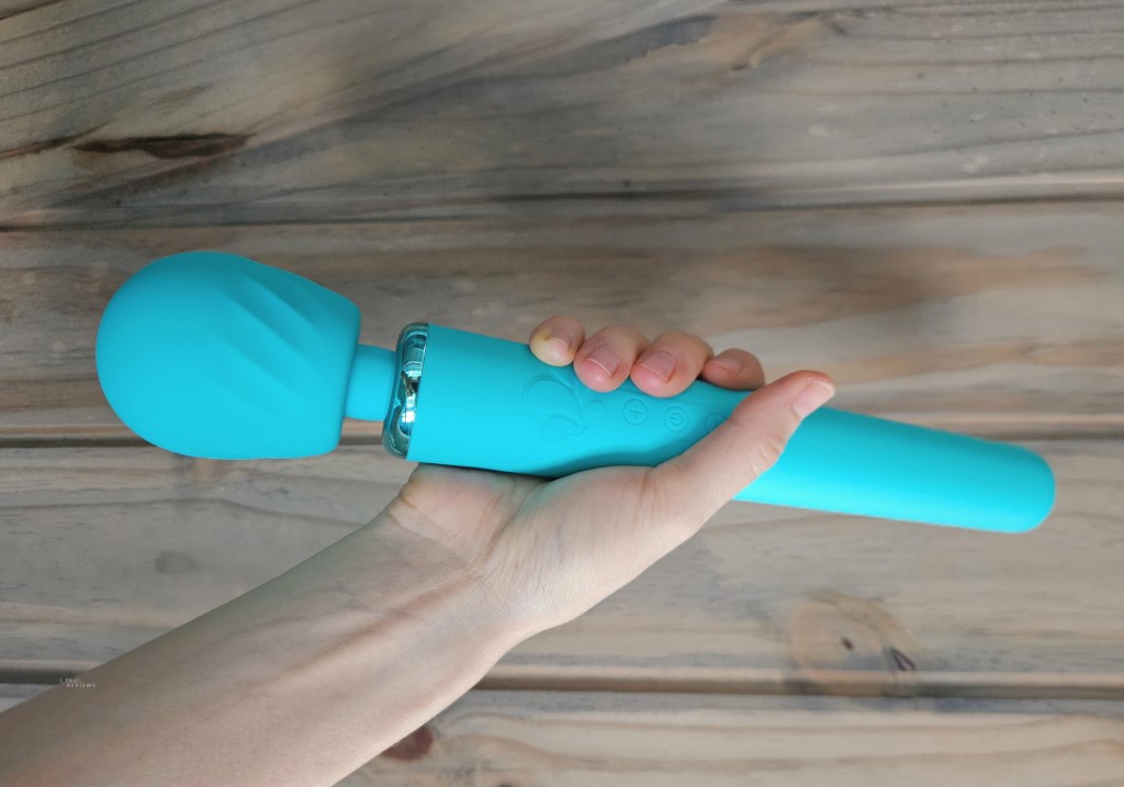 Maia Nala powerful wand vibrator held in hand