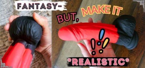 Solina Monsta dual density fantasy dildo werewolf dildo review