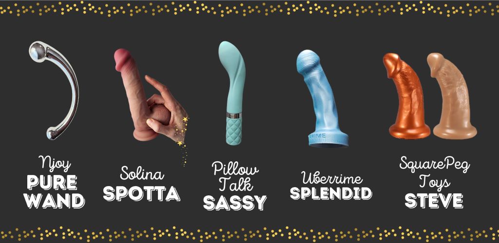 best g spot dildo guide graphic