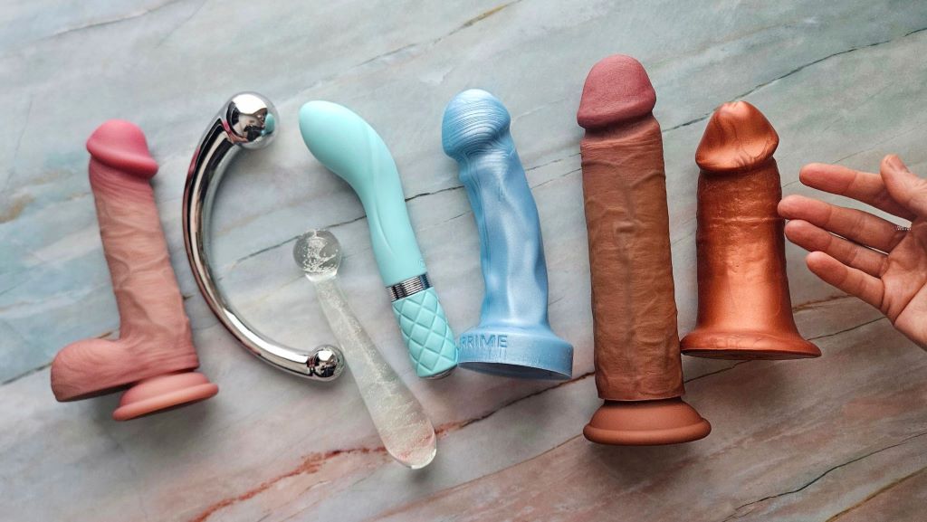 best g spot dildos + vibrator