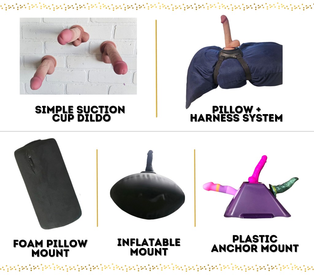 Dildo Mount Guide - 5 Tested Methods  Phallophile Reviews